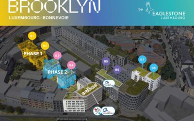 Brooklyn by Eaglestone Luxembourg: le développement d’un futur quartier qui avance sur tous les fronts à Bonnevoie.